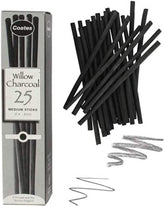Daler Rowney 25 Willow Charcoal  - medium  25 - Al Masam Stationery LLC